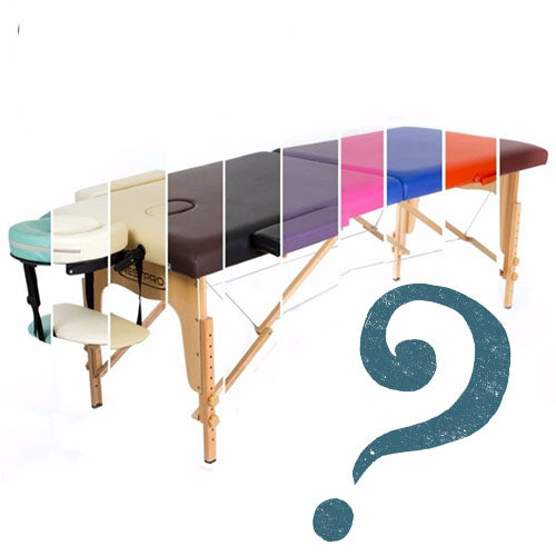 Welke kleur massagetafel moet ik kopen?