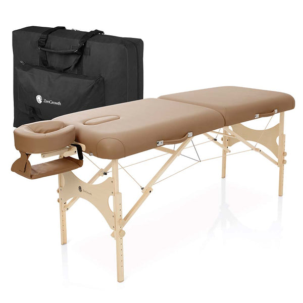 ZENGROWTH Massage Table Belverde 2.0 Mokka 76cm