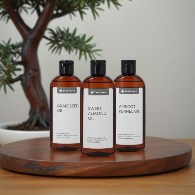 ZenGrowth Set of Three 100% Natural Oils 150ML