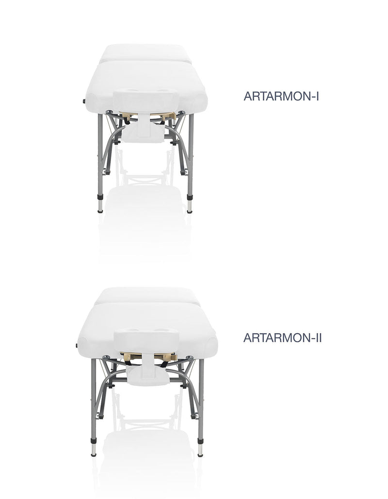 Tweedekans ZENGROWTH Inklapbare Massagetafel Artarmon Wit 63.5cm