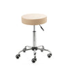 ZenGrowth Tabouret Beige with Chrome Frame