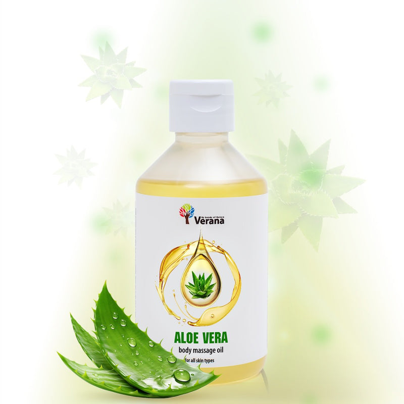 Verana 100% Natural Massage Oil Aloe Vera 250ml