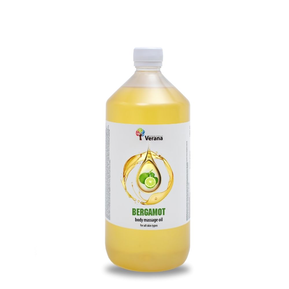 Verana 100% Natural Bergamot Massage Oil 1L