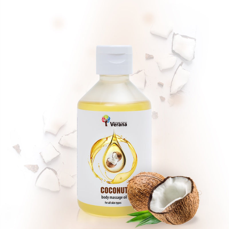 Verana 100% Natural Coconut Massage Oil 250ml