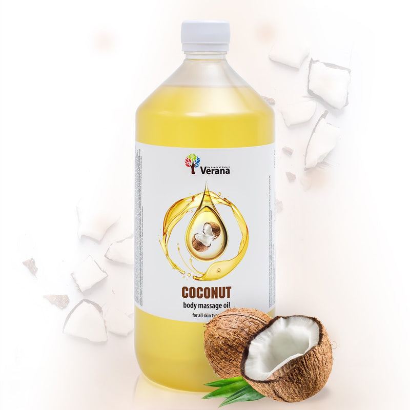 Verana 100% Natural Massage Oil Coconut 1L