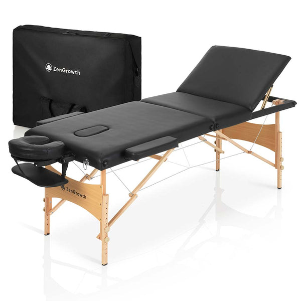 ZENGROWTH Massage Table Economy Black