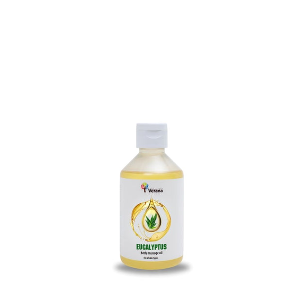 Verana 100% Natural Antiviral Massage Oil Eucalyptus 250ml