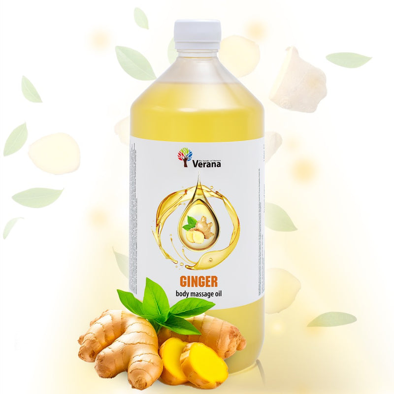 Verana 100% Natural Ginger Massage Oil 1L