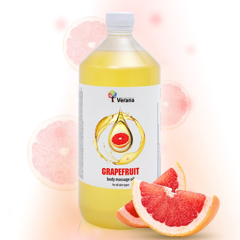 Verana 100% Natural Massage Oil Grapefruit 1l