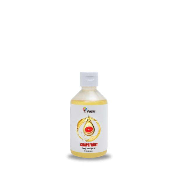 Verana 100% Natural Massage Oil Grapefruit 250ml