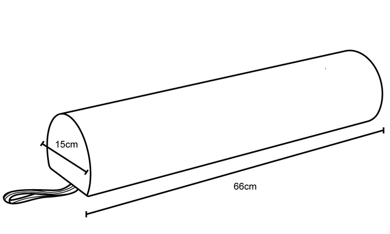 ZenGrowth Foot Roll 3/4 Round Beige