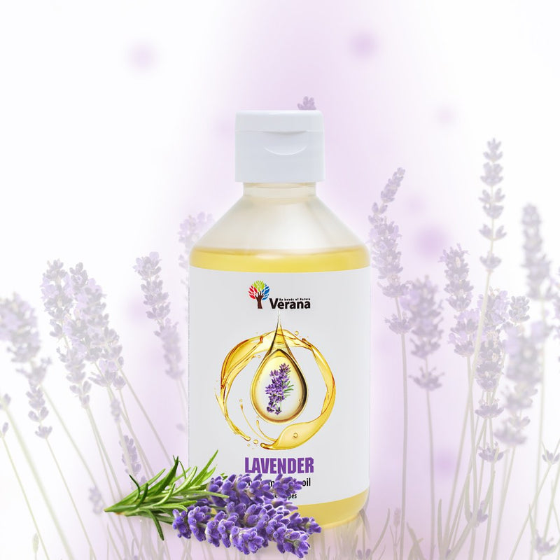 Verana 100% Natural Lavender Massage Oil 250ml