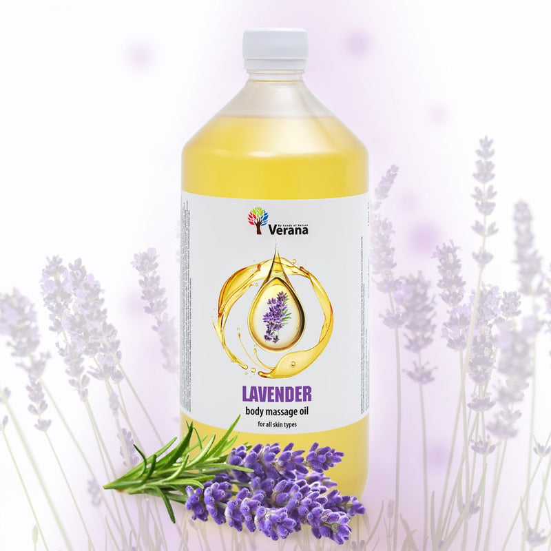 Verana 100% Natural Lavender Massage Oil 1L