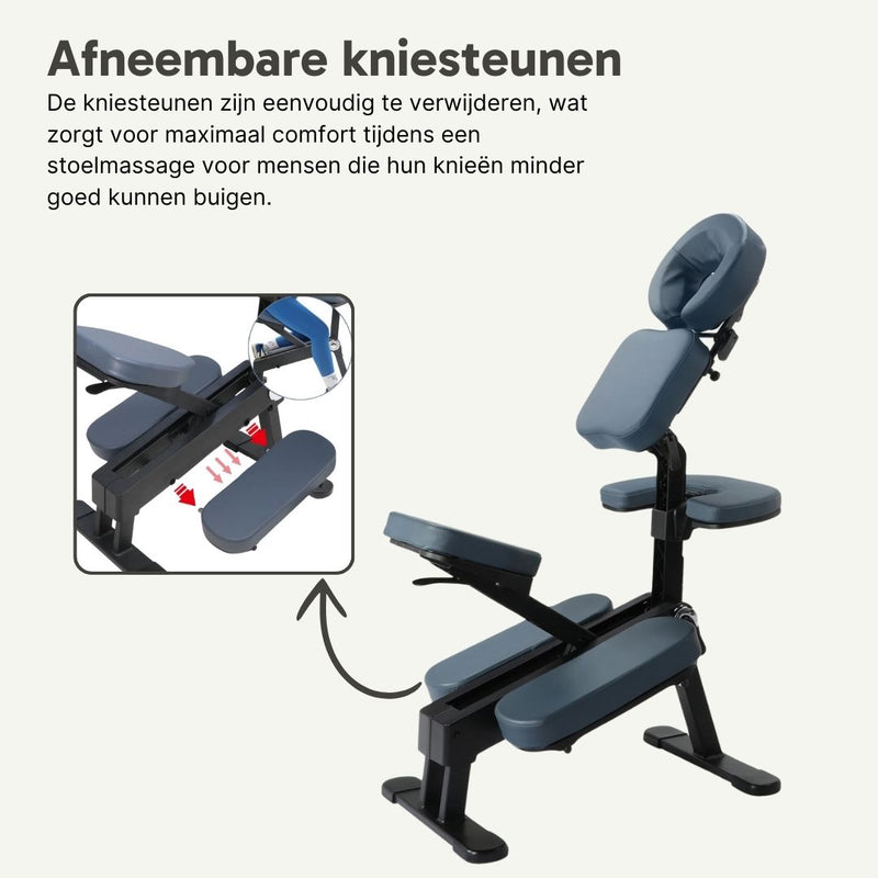 ZENGROWTH Massage Chair Legian Foldable Blue