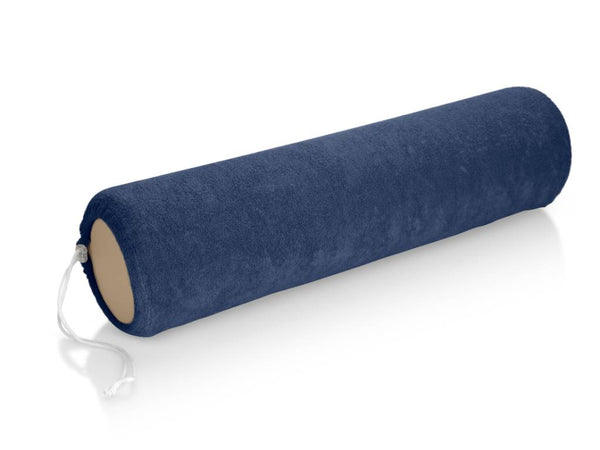 Terrycloth Knee Roll Cover Navy Blue