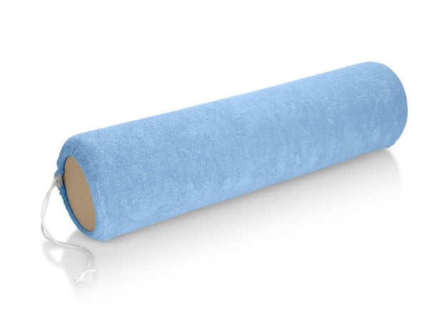 Terrycloth Knee Roll Cover Light Blue