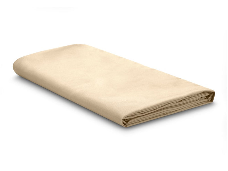 Microfiber Cover Blanket Massage Table Beige 150 x 230cm