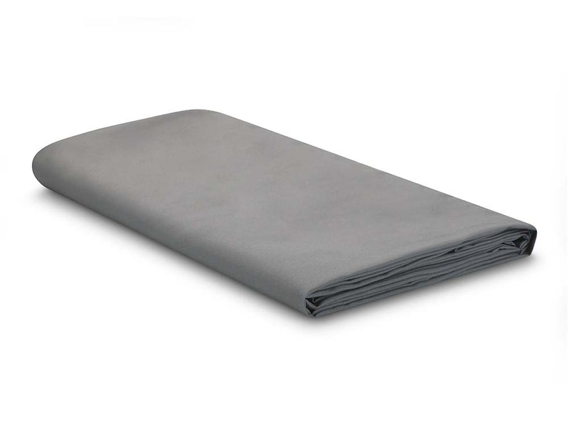 Microfiber Cover Blanket Massage Table Grey 150 x 230cm