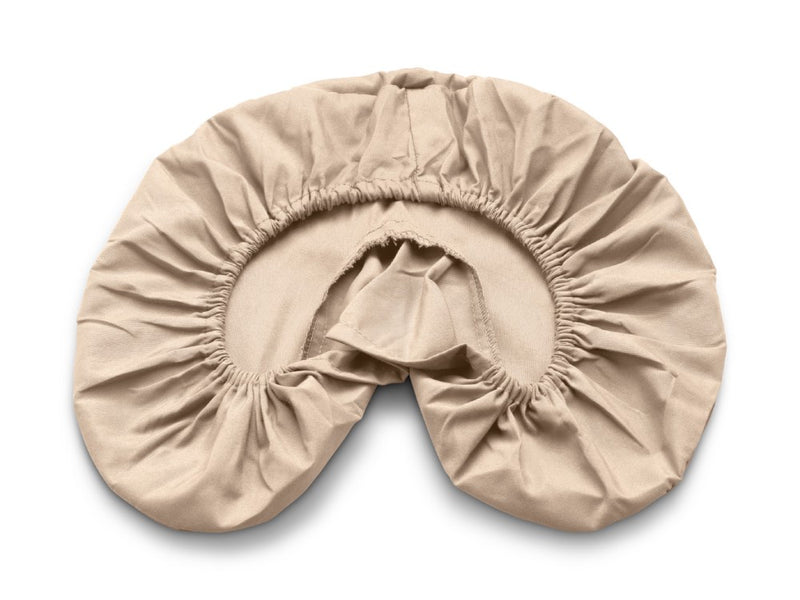 Microfiber Headrest Cover 2x Light Brown