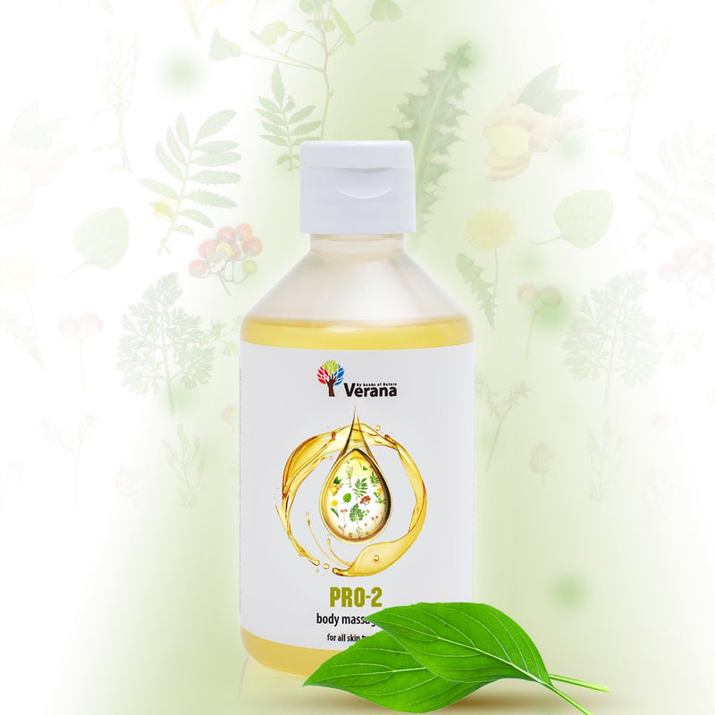 Verana 100% Natural Neutral Massage Oil Pro-2 250ml