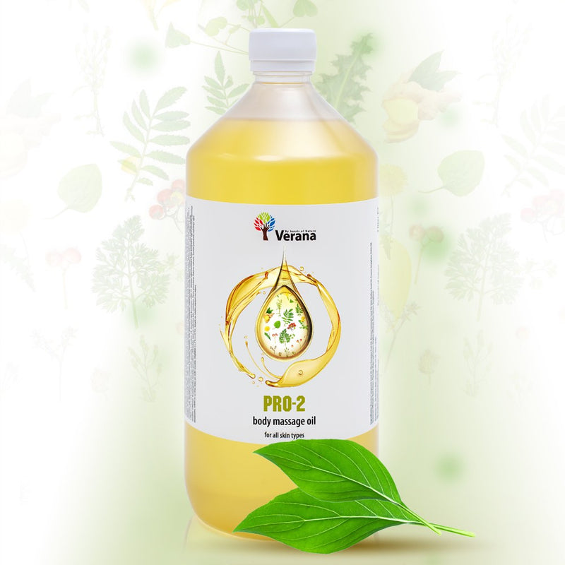 Verana 100% Natural Neutral Massage Oil Pro-2 1L