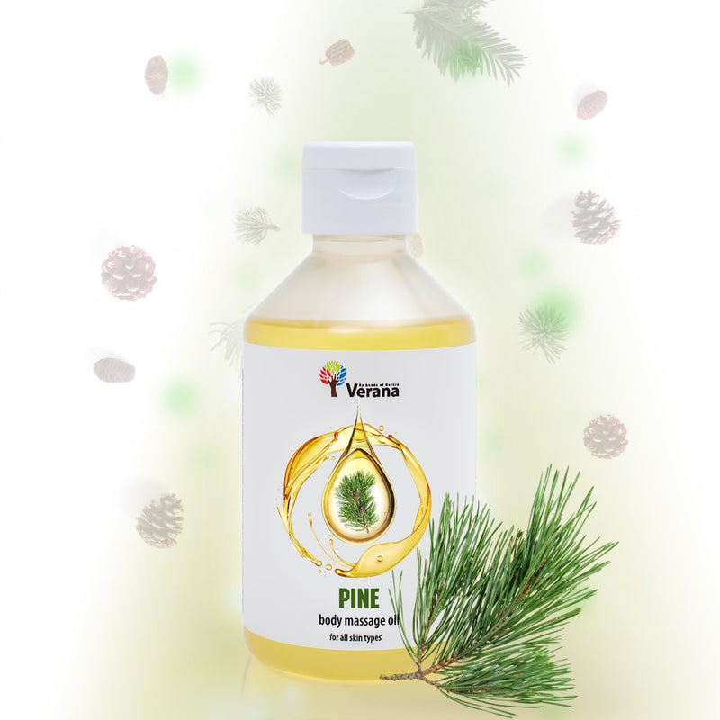 Verana 100% Natural Pine Cone Massage Oil 250ml