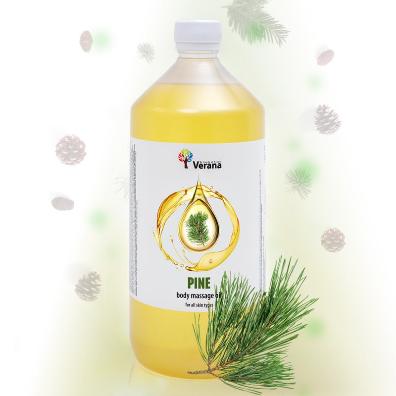 Verana 100% Natural Pine Cone Massage Oil 1L