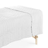 Microfiber Quilted Cover Blanket White 150 x 230cm