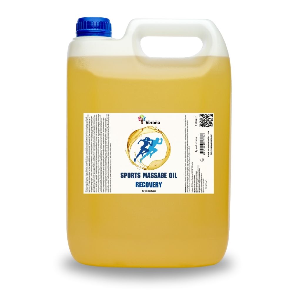 Verana 100% Natural Sports & Recovery Massage Oil 5L