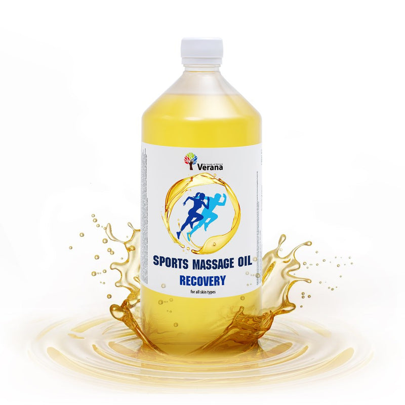 Verana 100% Natural Sport & Recovery Massage Oil 1L