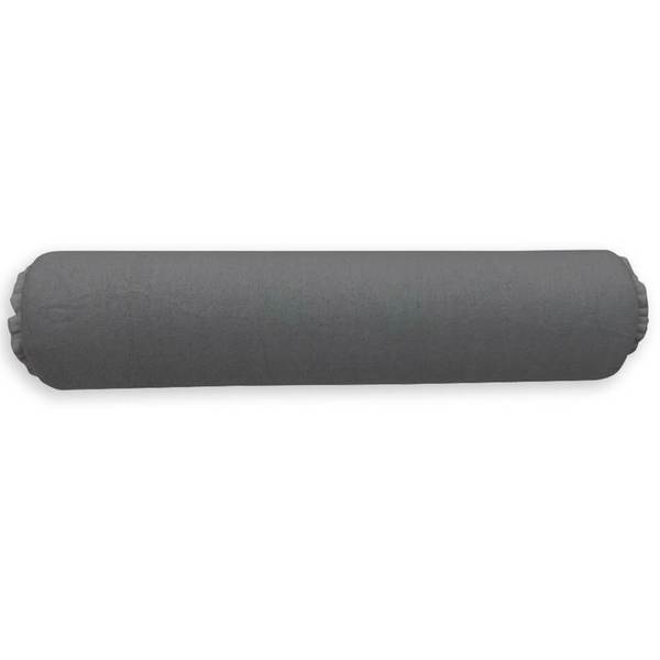 Terrycloth Round Knee Roll Cover 66cm Grey