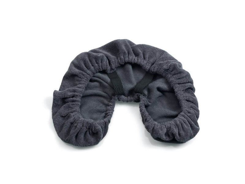 Grey Terry Cloth Headrest Cover