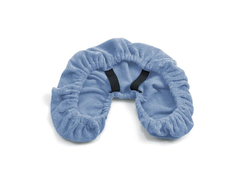 Light Blue Terry Cloth Headrest Cover