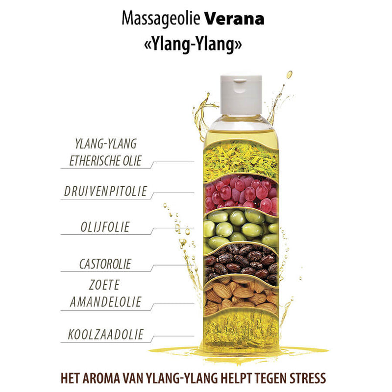 Verana 100% Natural Massage Oil Ylang Ylang 5l