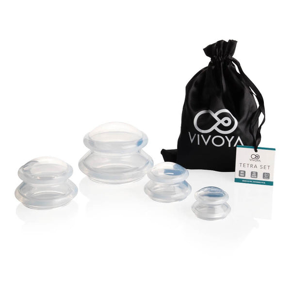 VIVOYA Tetra Cupping Set Anti-Cellulite