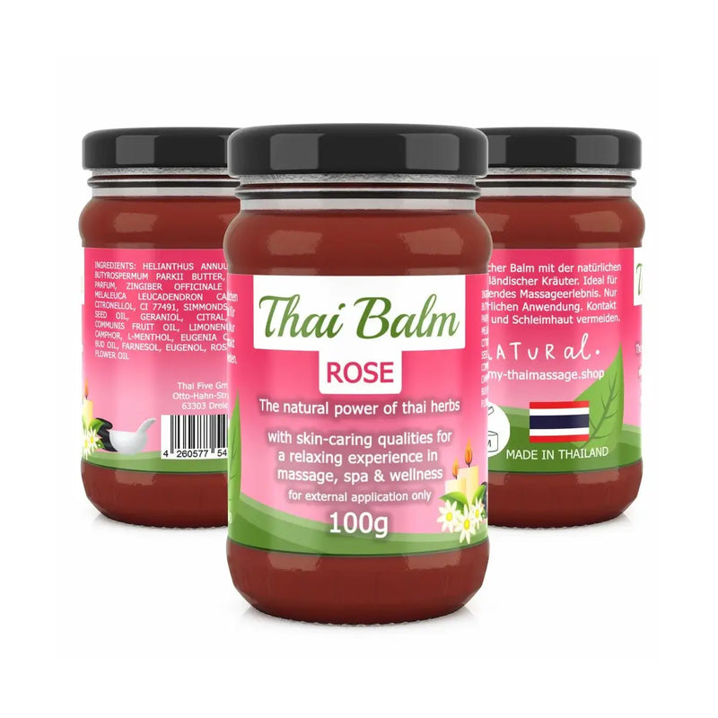 Wang Prom Natural Thai Balm Rose 100g